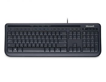 Купить клавиатуру MICROSOFT Wired Keyboard 600 Black | Фото 1
