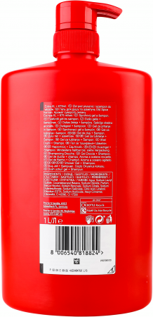 Гель для душу + шампунь Old Spice 3in1 Captain 1000 мл (8006540818824) | Фото 2