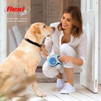 Повідець-рулетка Flexi New Comfort L до 50 кг 8 м чорний (4000498043820) Повідець-рулетка Flexi New Comfort L до 50 кг 8 м чорний (4000498043820) | Фото 2