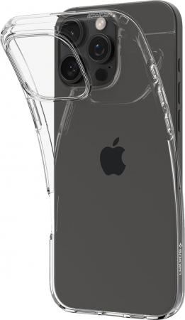 Чохол Spigen для APPLE iPhone 16 Pro Max, Liquid Crystal, Crystal Clear (ACS07984) | Фото 6