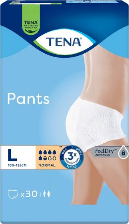 Підгузки-трусики для дорослих TENA Pants Normal Large 30 шт (7322541150895) | Фото 2