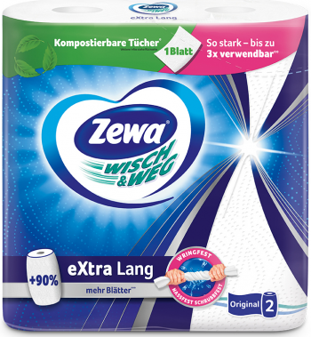 Кухонні рушники ZEWA Wisch&Weg 2 (7322540973174) | Фото 2