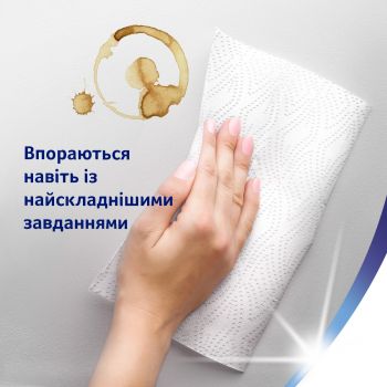 Купить бумажное полотенце Паперові рушники ZEWA Wisch&Weg 2 шари 4 шт (7322541210841) | Фото 5