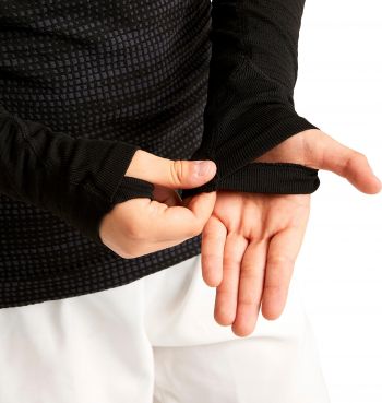 Термофутболка дитяча для футбола Kipsta Keepdry 500 8641696 5-6 р (113-122 см) черная Термофутболка дитяча для футбола Kipsta Keepdry 500 8641696 5-6 р (113-122 см) черная | Фото 6