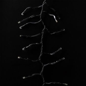 Гірлянда Twinkly Cluster AWW 400, BT+WiFi, Gen II, КАБЕЛЬ IP44 чорний (TWC400GOP-BEU) (ПУ) | Фото 11