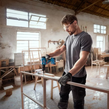 Шуруповерт-дриль ударний акумуляторний BOSCH GSB 183-LI 18В 2х2А·год (0.601.9K9.100) Шуруповерт-дриль ударний акумуляторний BOSCH GSB 183-LI 18В 2х2А·год (0.601.9K9.100) | Фото 10