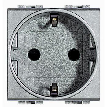 LEGRAND Bticino 10А / 16А 2 модуля со шторками (NT4141) | Фото 1