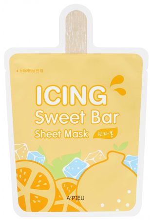 Маска для обличчя A'PIEU Icing Sweet Bar Sheet Mask Hanrabong мандарин 21 г (8809530047729) Маска для обличчя A'PIEU Icing Sweet Bar Sheet Mask Hanrabong мандарин 21 г (8809530047729) | Фото 1
