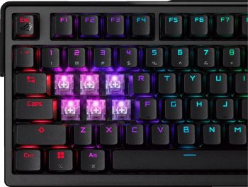 Ігрова клавіатура ASUS ROG Azoth Extreme NX Snow EN RGB Black (90MP03MA-BKUA01) Ігрова клавіатура ASUS ROG Azoth Extreme NX Snow EN RGB Black (90MP03MA-BKUA01) | Фото 7