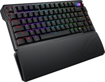Ігрова клавіатура ASUS ROG Azoth Extreme NX Snow EN RGB Black (90MP03MA-BKUA01) Ігрова клавіатура ASUS ROG Azoth Extreme NX Snow EN RGB Black (90MP03MA-BKUA01) | Фото 2
