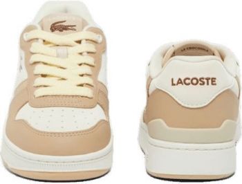 Кеди жіночі Lacoste T-Clip Set 749SFA0072-BW7 38 (5 UK) бежеві (749SFA0072BW7T5) | Фото 5