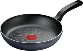 Купить сковороду Сковорода з кришкою TEFAL So' Light, 24см, чорний (H0560442_SET) | Фото 2