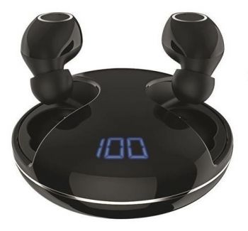 Навушники 2E RainDrops Х True Wireless Waterproof Mic Black (2E-EBTWRDXBK) | Фото 2