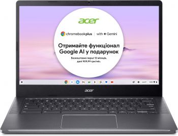 Ноутбук ACER Chromebook Plus CB514-4H (NX.KUZEU.001) 1 | Фото 2