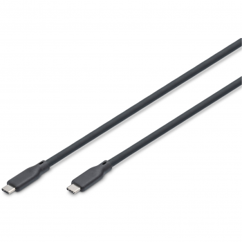 Кабель Digitus Type-C - Type-C Data/Charge, USB 4.0 Gen3, 40G, 240W, 8K, 1м, Black (AK-300344-010-S) | Фото 1