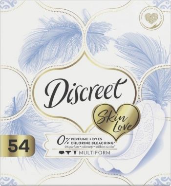 Прокладки щоденні DISCREET Skin Love 54 шт (8700216153089) Прокладки щоденні DISCREET Skin Love 54 шт (8700216153089) | Фото 2