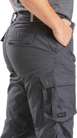 Штани чоловічі для туризму Forclaz Travel 100 8572546 50 сірі (2959088_Forclaz) Штани чоловічі для туризму Forclaz Travel 100 8572546 50 сірі (2959088_Forclaz) | Фото 7