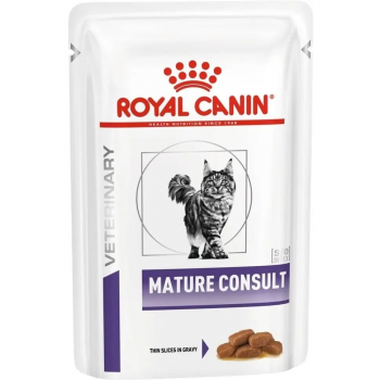Вологий корм для котів старше 7 років Royal Canin Mature Consult Balance 85г Вологий корм для котів старше 7 років Royal Canin Mature Consult Balance 85г | Фото 1