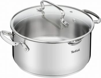 Каструля TEFAL DUETTO+, 5л, з кришкою, нержавюча сталь, скло (G7194656) Купить кастрюлю Каструля TEFAL DUETTO+, 5л, з кришкою, нержавюча сталь, скло (G7194656) | Фото 5