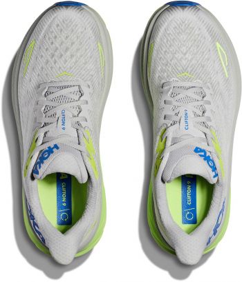 Кросівки чоловічі для бігу Hoka Clifton 9 1127895-STLC 41 1/3 (8 US) сірі (197634435954	) | Фото 8