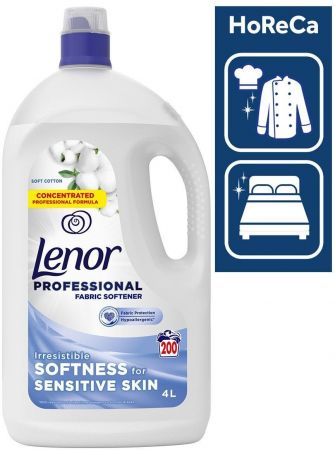 Кондиціонер для білизни LENOR Professional Sensitive 4л (8700216760171) | Фото 2