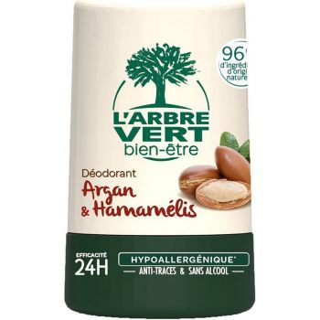 Дезодорант L'Arbre Vert з екстрактами аргани та гамамелісу 50мл (3450601032417) | Фото 1