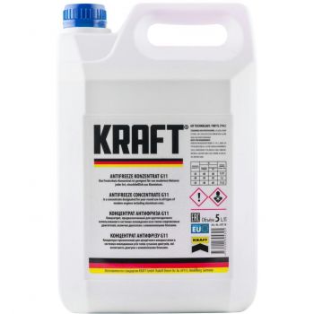 Антифриз Kraft concentrate G11 (5л.) (KF102) | Фото 1