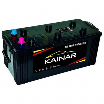 Акумулятор автомобільний Kainar 190Ah-12v, L, EN1250 (190 121 4 120 ЧЧ) (52371307393) | Фото 1
