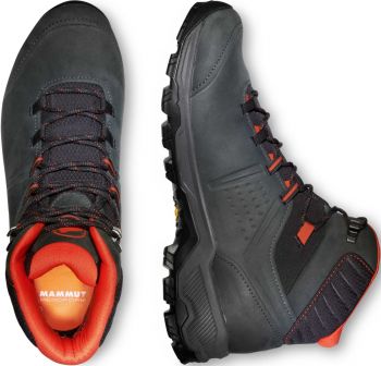 Черевики чоловічі Mammut Mercury IV Mid GTX 3030-04710 44 2/3 (10 UK) чорно-червоні (7619876084569) | Фото 5