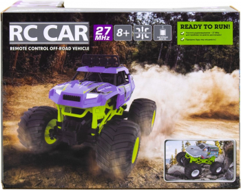Автомобіль SULONG TOYS Bigfoot Off-Road на р/к Violet (1:16, 27 МГц (Mhz)) (SL-358RHV) | Фото 13