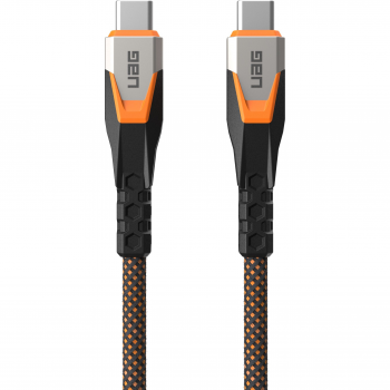 Кабель UAG Type-C - Type-C Data/Charge 0.75м 240Вт Rugged Double Braided Nylon (9B4415114097) | Фото 1