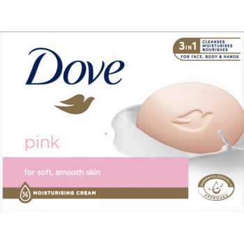 Крем-мило Dove Рожева ніжність 135 г (7501056349288) | Фото 1
