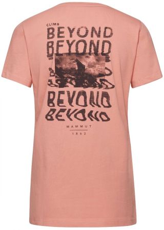 Футболка Mammut ( 1017-05242 ) Massone T-Shirt Women Dreaming 2024 quartz dust L рожева | Фото 6