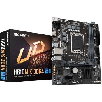 GIGABYTE H610M K DDR4 s1700 H610 2xDDR4 M.2 HDMI mATX | Фото 1