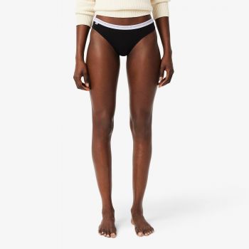 Жіночі труси-срінги Lacoste 8F1341031 M 3 шт. чорний-антрацит (8F1341NUATS) | Фото 6