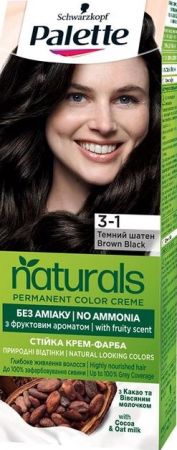 Palette Naturals 3-1 Темний шатен (9000101689501) | Фото 1