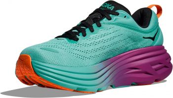 Кросівки чоловічі для бігу Hoka 1123202-EQB M BONDI 8 43,5 (9,5 US) бірюзові (197634433011) | Фото 4