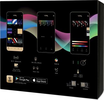 Гірлянда Twinkly Icicle RGBW 190, BT+WiFi, Gen II, КАБЕЛЬ IP44 прозорий (TWI190SPP-TEU) (ПУ) | Фото 17