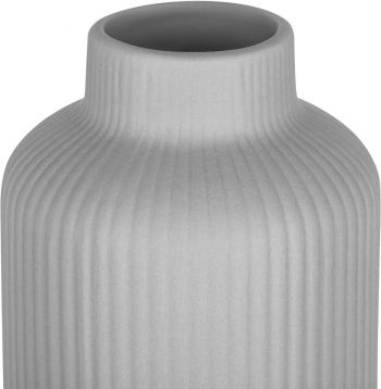 Ваза ARDESTO Liguria, 8х22.7см, фарфор, сірий (AR3803G) Ваза ARDESTO Liguria, 8х22.7см, фарфор, сірий (AR3803G) | Фото 4