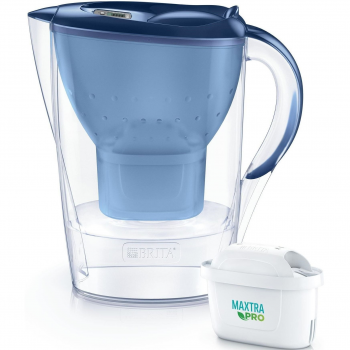 Фільтр-глечик BRITA Marella Memo MXPro 2.4л (1.4л очищеної води) синій (1052799) | Фото 1
