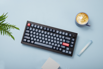 Клавіатура KEYCHRON V1 Max 81Key, Gateron Jupiter Red, WL/BT/USB-A, QMK, Hot-swap, EN/UKR, RGB, Blac (V1MD1_KEYCHRON ) Купить клавиатуру Клавіатура KEYCHRON V1 Max 81Key, Gateron Jupiter Red, WL/BT/USB-A, QMK, Hot-swap, EN/UKR, RGB, Blac (V1MD1_KEYCHRON ) | Фото 4