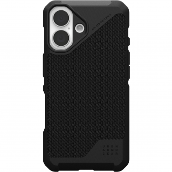 Чохол UAG для Apple iPhone 16 Metropolis LT Magsafe, Kevlar Black (114454113940) | Фото 1