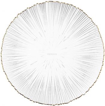 Тарілка ARDESTO Mallow, 26.5см, прозора (AR5013) | Фото 2