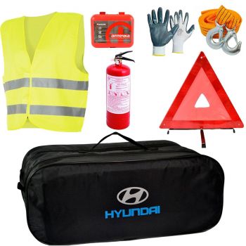 Набір автомобіліста Poputchik Hyundai Чорний (01-040-K) | Фото 1