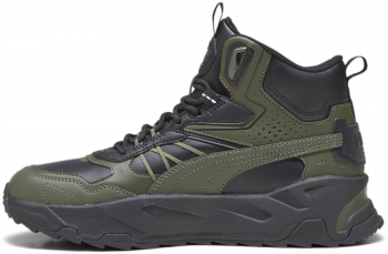 Черевики чоловічі Puma Trinity Mid Hybrid L 393985-04 41 (7.5 UK) чорні/оливкові (4099684648437) | Фото 2