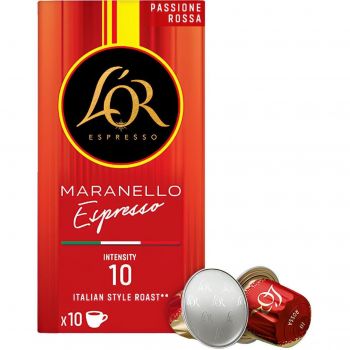 Кава L`OR капсули Passione Rossa Maranello Espresso, 100% арабіка , 10шт, Nespresso (8711000579022) | Фото 1