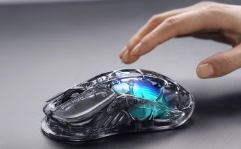 Ігрова миша GravaStar Mercury M2 WL, Black-Transparent (GRAVASTARM2_XTAL_BLK) Ігрова миша GravaStar Mercury M2 WL, Black-Transparent (GRAVASTARM2_XTAL_BLK) | Фото 7