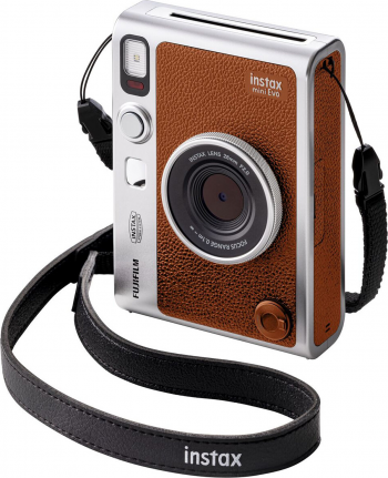 Фотокамера моментального друку FUJIFILM INSTAX Mini EVO Hybrid Brown (16812508) Фотокамера моментального друку FUJIFILM INSTAX Mini EVO Hybrid Brown (16812508) | Фото 3