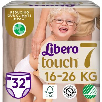 Підгузки LIBERO Touch 7 (32) (7322541750057) | Фото 1