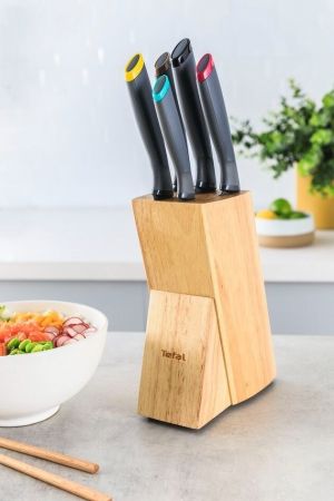 Набір ножів TEFAL Fresh Kitchen 5 предметів (K122S504) Набір ножів TEFAL Fresh Kitchen 5 предметів (K122S504) | Фото 3